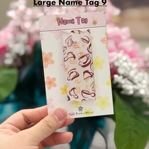 40 oz Stanley Tumbler Acrylic Nameplate Accessories H2.0 Stanley Name Tag - Big